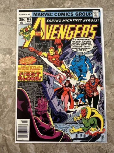 Avengers #168 (Marvel Comics 1978) - VF+