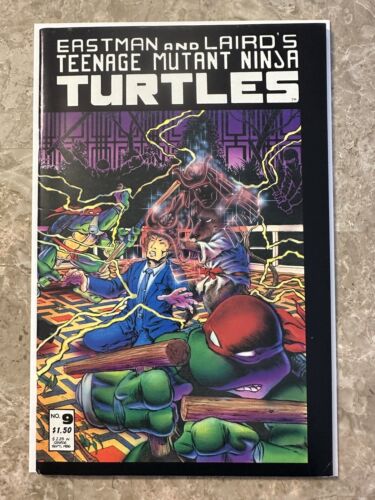 Teenage Mutant Ninja Turtles #9 (1986 Mirage Studios) - VF-