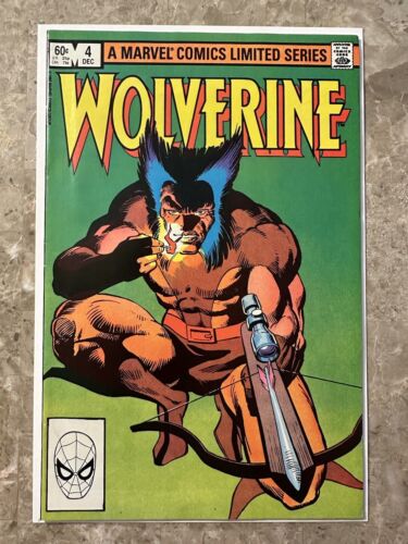 Wolverine Limited Series #4 (Marvel Comics 1982) - VF+