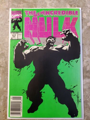 Incredible Hulk #377 Newsstand (Marvel Comics 1991) - Higher Grade