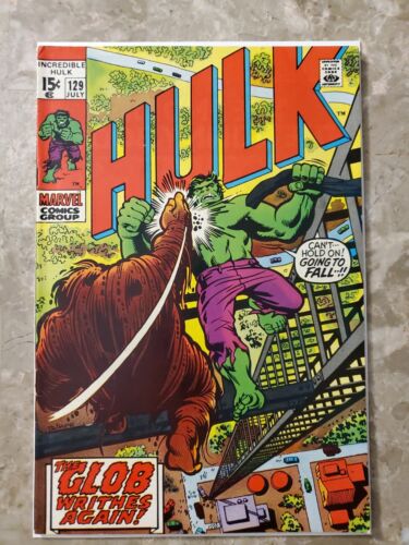 Incredible Hulk #129 (1st Series Marvel Comics) - Bronze Age -Mid Grade