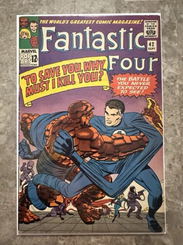 Fantastic Four #42 VG/FN 5.0 (1965 Marvel Comics)