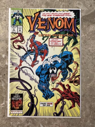 Venom Lethal Protector #5 (Marvel Comics 1993) - VF