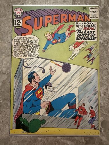 Superman #156 VF (DC Comics 1962)