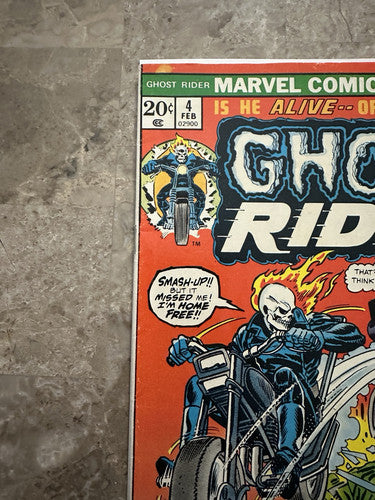 Ghost Rider #4 VG/FN 5.0 (1974 Marvel Comics)