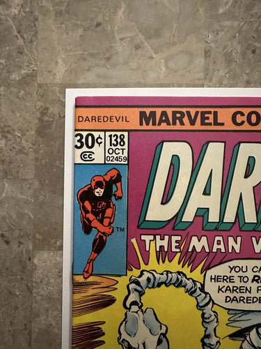 Daredevil #138 VF+ 8.5 (1976 Marvel Comics)