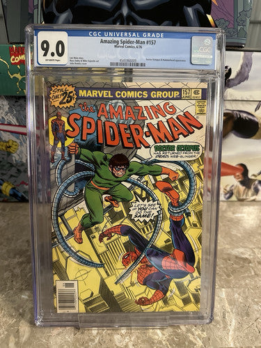 Amazing Spider-Man #157 CGC 9.0 (1976 Marvel)