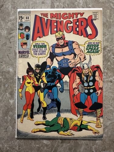 Avengers #68 FN 6.0 (Marvel Comics 1969)