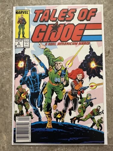 Tales of G.I. Joe #4 VF/NM Newsstand (Marvel Comics 1988) - High Grade Beauty