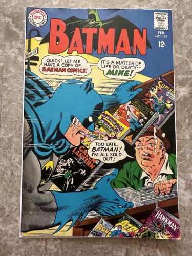 Batman #199 FN (DC Comics 1968)