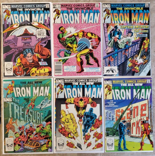 Iron Man #169,171-175 (Marvel Comics 1968)  - Add On Pack, Higher Grade