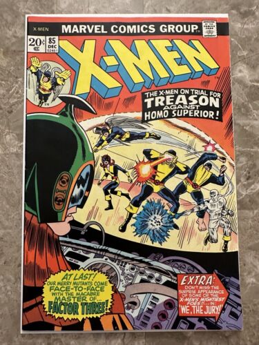 X-Men #85 FN/VF (1973 Marvel Comics) - Solid Copy