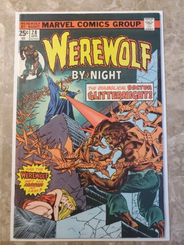 Vintage Werewolf by Night #28 (Marvel Comics 1975) - VF-