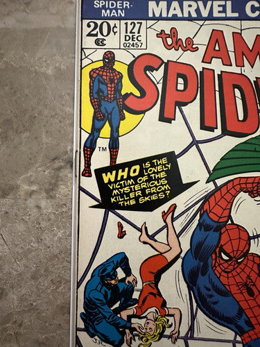 Amazing Spiderman #127 VF/NM 9.0 (Marvel 1974) - Gorgeous copy