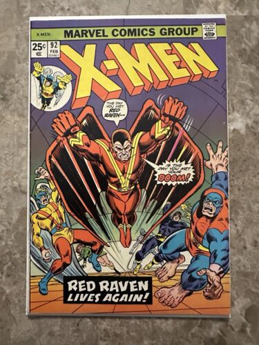 X-Men #92 FN/VF (1973 Marvel Comics)