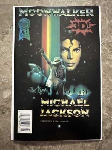 Moonwalker 3-D #1 VF+ 8.5 (1989 Blackthorne)