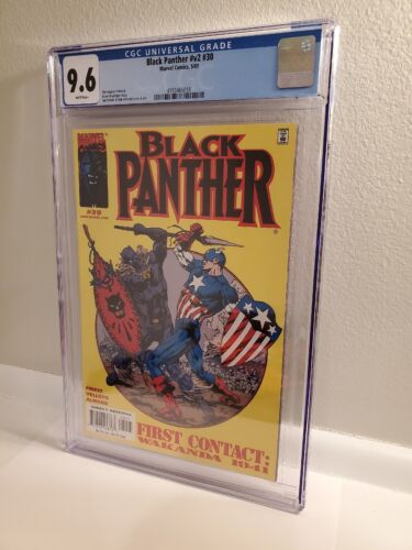 Black Panther #30 CGC 9.6 White Pages (2001 Marvel Comics)