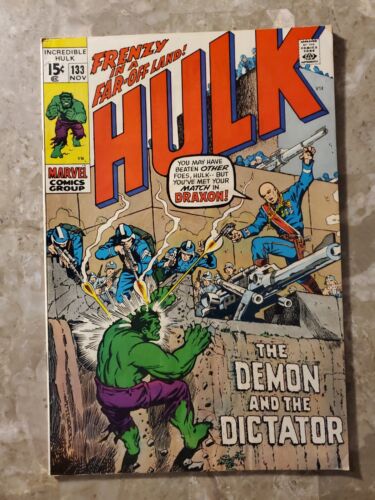 Incredible Hulk #133 (1970 Marvel Comics) - Silver Age - FN-