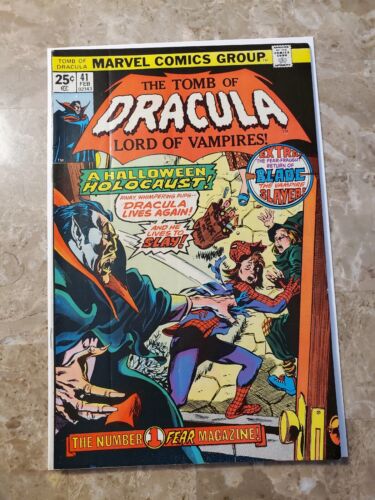 Vintage Tomb of Dracula #41 (1976 Marvel Comics) - FN