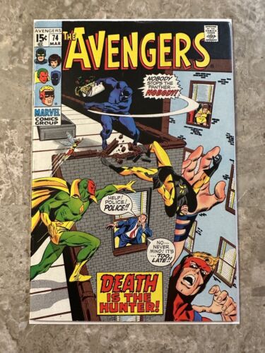 Avengers #74 (Marvel Comics 1970) - VF-