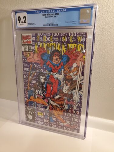 New Mutants #100 CGC 9.2 WP - First Printing (1991 Marvel Comics)