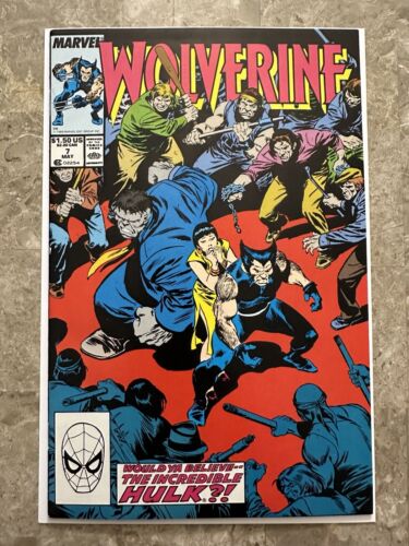 Wolverine #7 NM- (Marvel Comics 1989) - High Grade