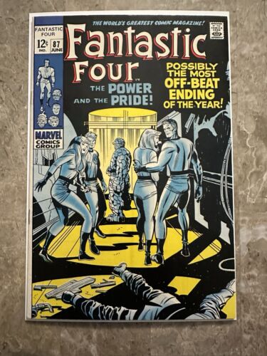 Fantastic Four #87 VF+ 8.5 (1969 Marvel Comics)