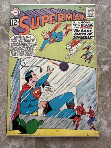 Superman #156 FN/VF (DC Comics 1962)