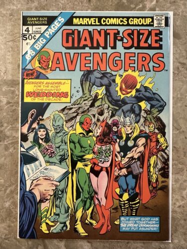 Giant Size Avengers #4 (Marvel Comics 1975) - VF-