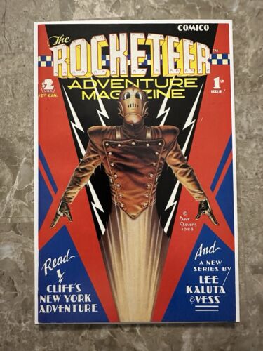 Rocketeer Adventure Magazine VF+ 8.5 (1988 Comico)