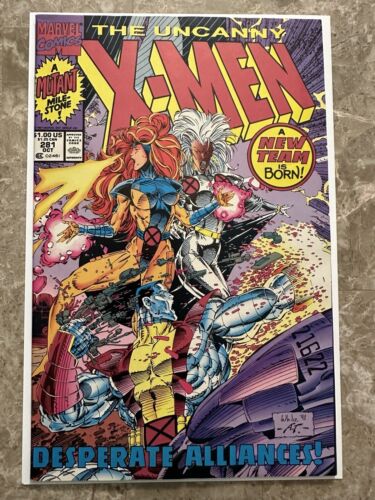 Uncanny X-Men #281 VF+ (Marvel Comics 1991) - 2nd Print