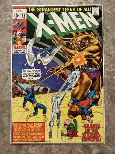 X-Men #65 VF (1970 Marvel Comics)