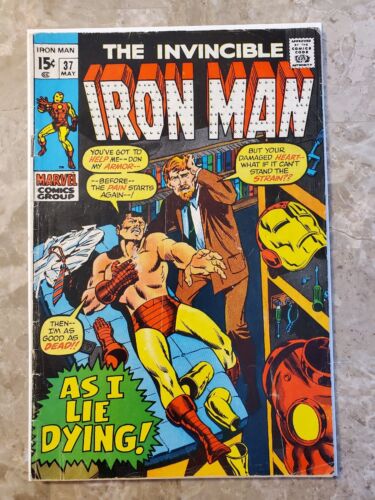 Iron Man #37 (1971 Marvel Comics) - VG