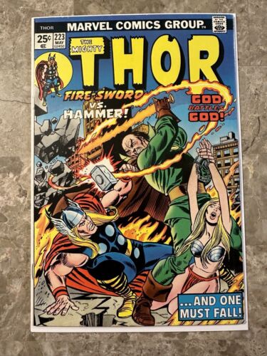 Thor #223 (1974 Marvel Comics) - VF-