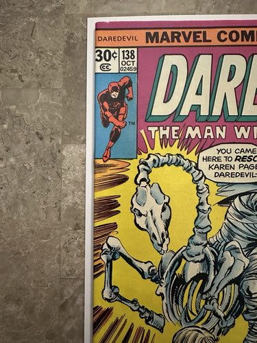 Daredevil #138 VF+ 8.5 (1976 Marvel Comics)