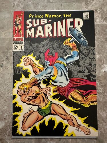 Sub-Mariner #4 VF- (Marvel Comics 1968)