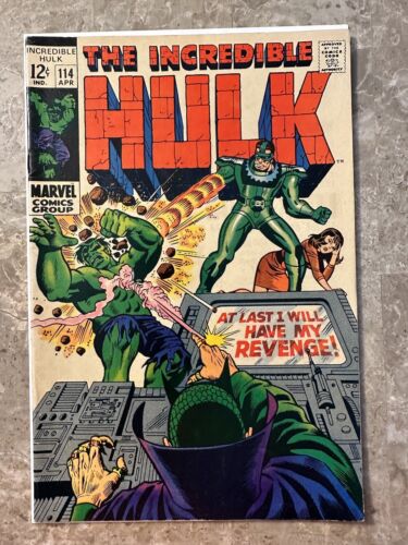 Incredible Hulk #114 (Marvel Comics 1969) - FN/VF