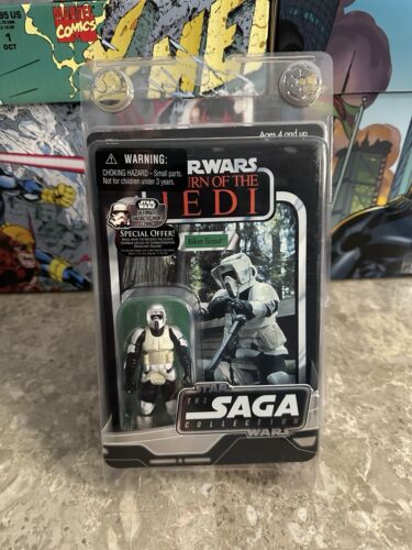 Star Wars The Saga Collection Biker Scout (Hasbro) - New/Sealed