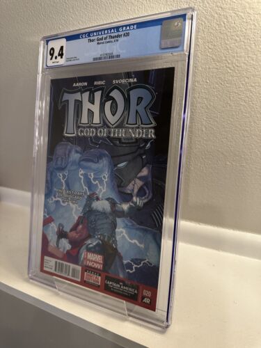 Thor: God of Thunder #20 CGC 9.4 WP (2014 Marvel)