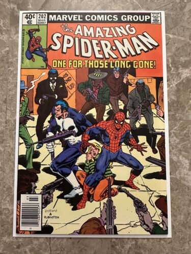 Amazing Spider-Man #202 Newsstand VF+ (1980 Marvel Comics)