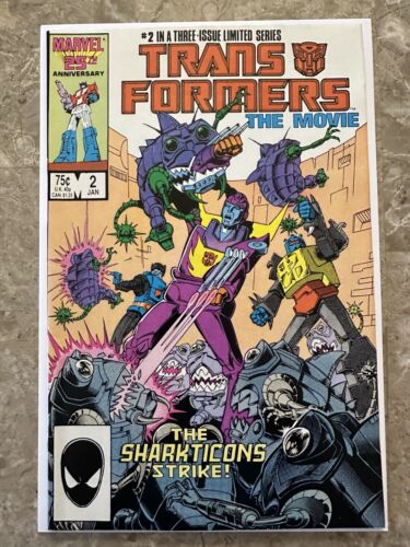 Transformers The Movie #2 VF+ (Marvel Comics 1987)