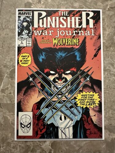 Punisher War Journal #6 9.6-9.8 NM+ (1989 Marvel)