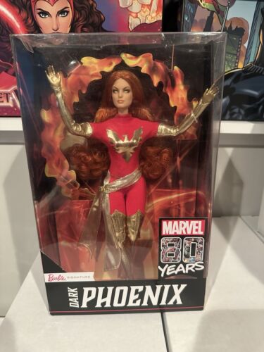 Marvel Dark Phoenix Barbie Signature, Marvel Comics 80 Years