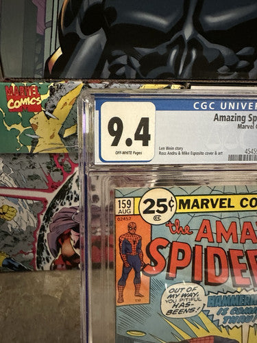 Amazing Spider-Man #159 CGC 9.4 OWP (1976 Marvel)