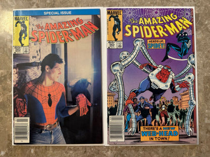 Amazing Spiderman #262-263 Newsstand (Marvel Comics 1985) - Higher Grade