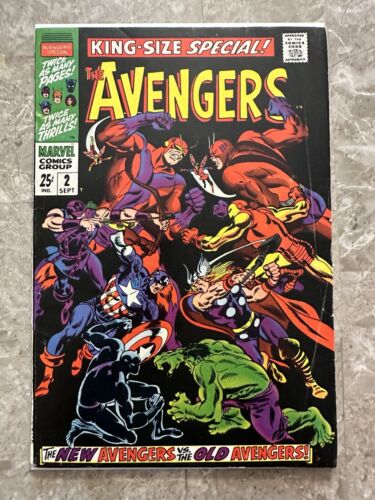 Avengers Annual #2 FN- (Marvel Comics 1968)