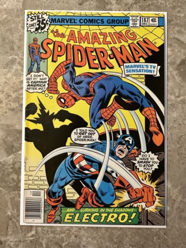 Amazing Spiderman #187 (Marvel Comics 1978) - FN/VF