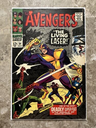 Avengers #34 VG/FN (Marvel Comics 1966) - Solid Copy