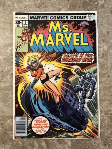 Ms. Marvel #3 (1977 Marvel Comics) - FN/VF