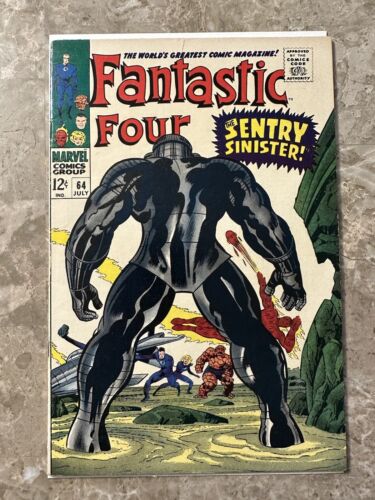 Fantastic Four #64 (1967  Marvel Comics) - FN-